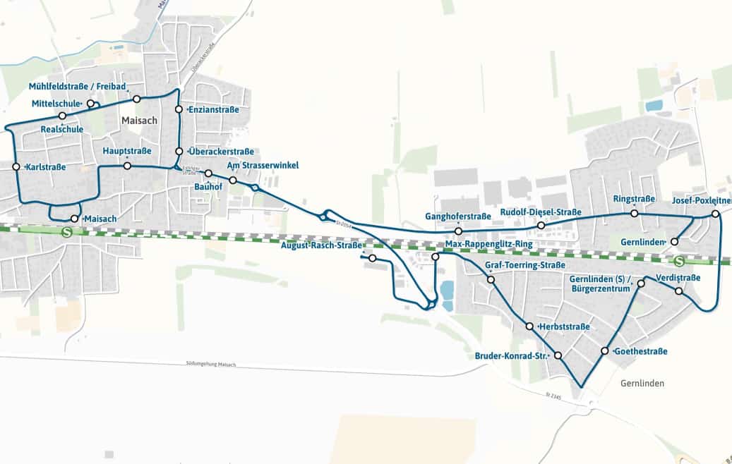Tech-Hub-Gernlinden Fahrplan